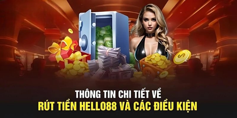 Điều kiện cần tuân thủ để rút tiền tại Hello88 thành công